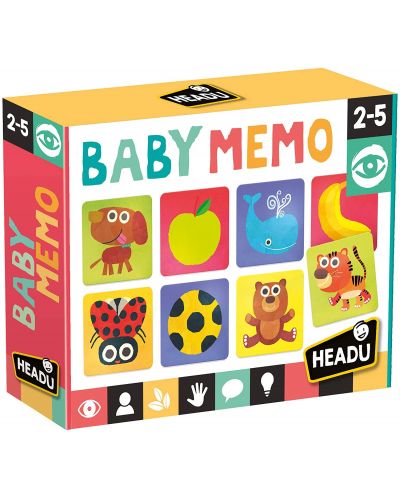Edukativna igra Headu Montessori – Baby memory - 1