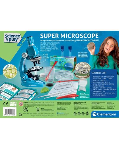Edukativni set Clementoni Science & Play - Super mikroskop - 6