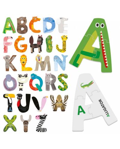 Edukativna igra Headu Montessori – Zabavna abeceda (engleska) - 2