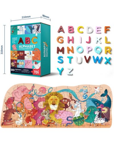 Obrazovna dječja igra Toi World - Engleska abeceda - 2