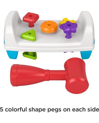 Edukativna igračka Fisher Price - Klupa za aktivnosti - 3