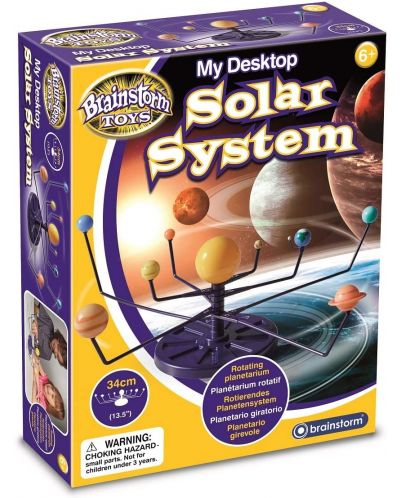 Obrazovna igračka Brainstorm - Stolni solarni sistem - 1