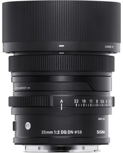 Objektiv Sigma - 35mm, F2 DG DN, za Sony E-mount - 1