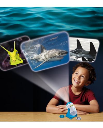 Didaktička igračka Brainstorm - Projektor i noćna lampa, morski svijet - 4