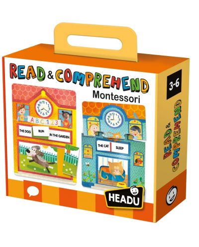 Edukativna igra Montessori Headu - Pročitajte i saznajte - 1