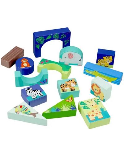 Edukativna Montessori slagalica Orange Tree Toys - Džungla - 3
