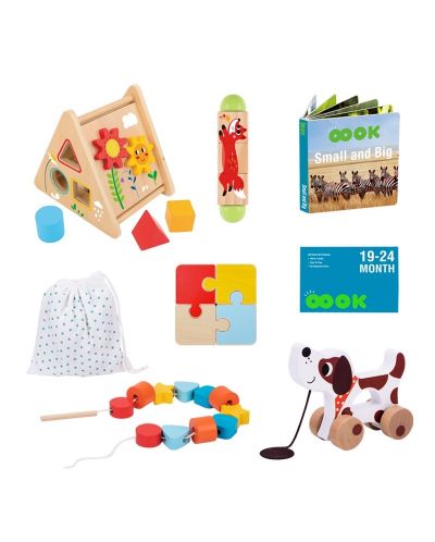 Edukativni komplet Tooky Toy - Montessori, 25 dijelova - 2