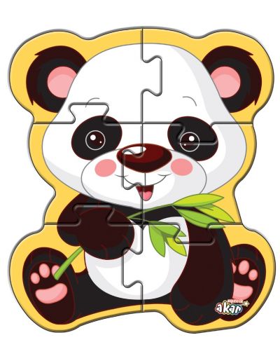 Edukativna slagalica koja govori Jagu - Panda, 6 dijelova - 1