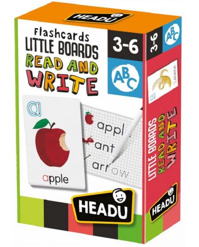Edukativne flash kartice Headu Montessori – Čitanje i pisanje - 1