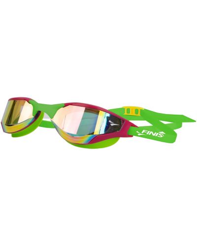 Naočale za plivanje Finis - Hayden, Orange mirror/Green - 1