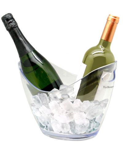 Posuda za hlađenje Vin Bouquet - Ice Bucket 2, transparentna - 2