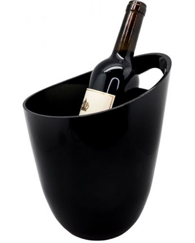 Posuda za hlađenje boce Vin Bouquet - Ice Bucket, crna - 1