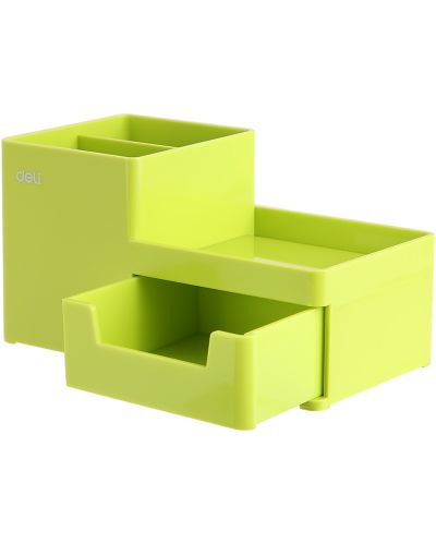 Stolni organizator Deli Rio - EZ25150, 3 odjela, zeleni - 1