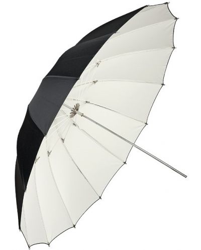 Reflektirajući kišobran DYNAPHOS - Fibro, 180cm, bijeli - 1
