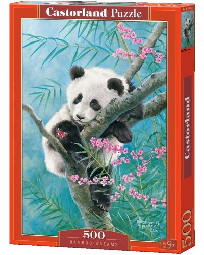 Slagalica Castorland od 500 dijelova - Bamboo Dreams - 1
