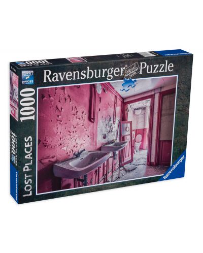 Slagalica Ravensburger od 1000 dijelova - Ružičasti snovi - 1