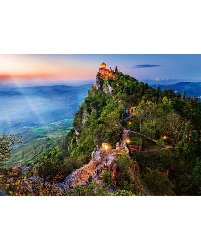 Slagalica Trefl od 1000 dijelova - Chasta Tower, San Marino - 2