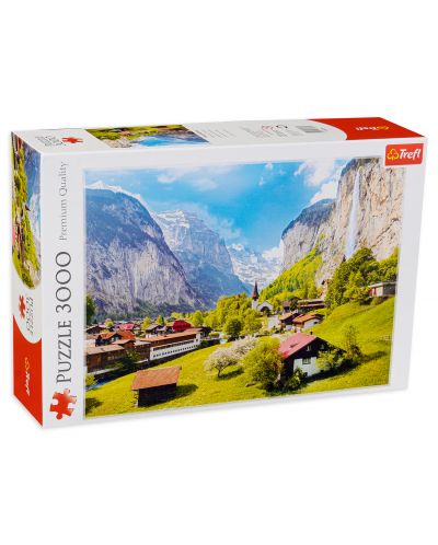 Slagalica Trefl od 3000 dijelova - Ljepota u Švicarskoj - 1