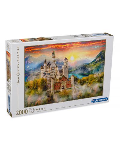 Slagalica Clementoni od 2000 dijelova - Dvorac Neuschwanstein, Njemačka, Aimee Stewart - 1
