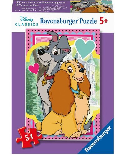 Slagalica Ravensburger  od 54 dijela - Disney životinje i princeze, asortiman - 3