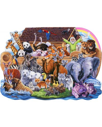 Slagalica Master Pieces od 100 dijelova - Noa i životinje - 2