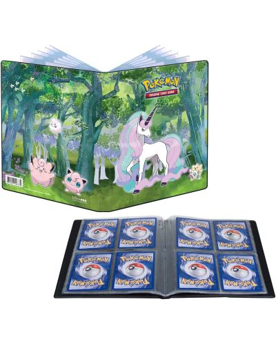 Mapa za pohranu karata Ultra Pro - 4-Pocket Portfolio, Pokemon TCG: Gallery Series - Enchanted Glade - 2