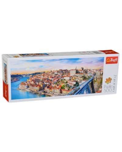 Panoramska slagalica Trefl od 500 dijelova - Porto, Portugal - 1