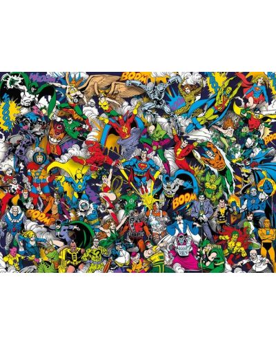 Puzzle Clementoni od 1000 dijelova - Impossible DC Comics Justice League - 2