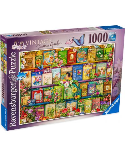 Slagalica Ravensburger od 1000 dijelova - Ljetna bašta - 1