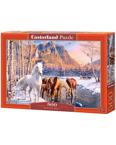 Slagalica Castorland od 500 dijelova - Zimska bajka - 1