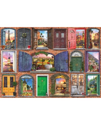 Slagalica Art Puzzle od 1000 dijelova - Čarobna vrata - 2