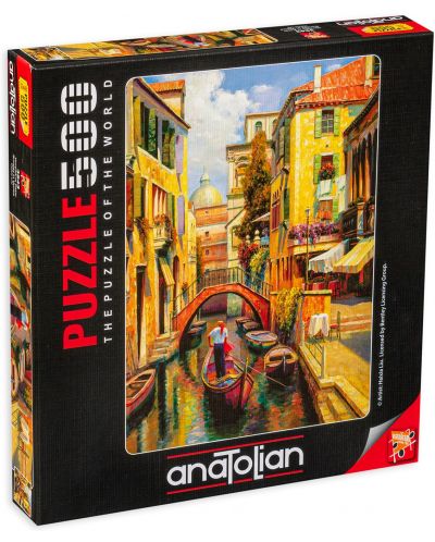 Puzzle Anatolian od 500 dijelova - Nedjelja u Veneciji, H. Liu - 1