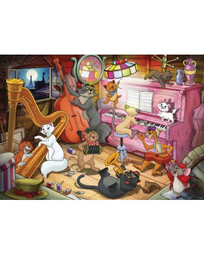 Slagalica Ravensburger od 1000 dijelova - Aristocats - 2