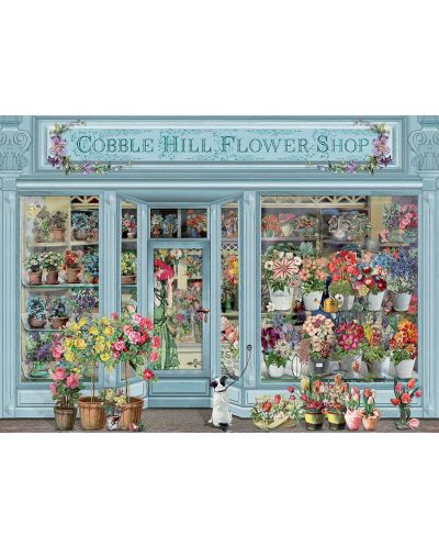 Slagalica Cobble Hill od 1000 dijelova - Cvijeće u Parizu - 2