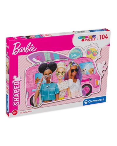 Slagalica Clementoni od 104 dijela - Barbie na moru - 1