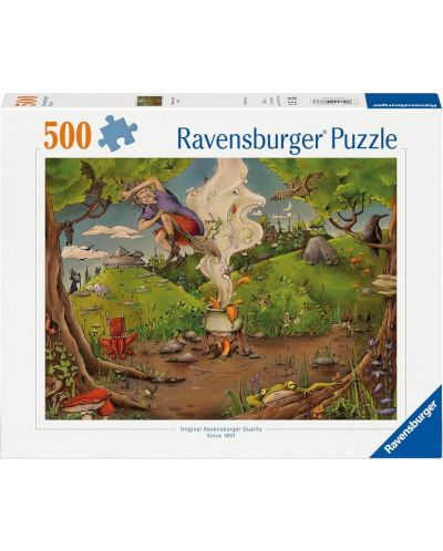 Slagalica Ravensburger od 500 dijelova - Mistična vještica - 1