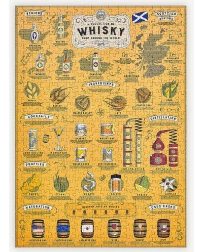 Slagalica Galison od 500 dijelova - Whisky Time - 2