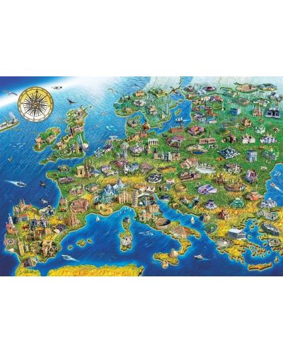 Slagalica Art Puzzle od 2000 dijelova - Svjetska čuda - 2
