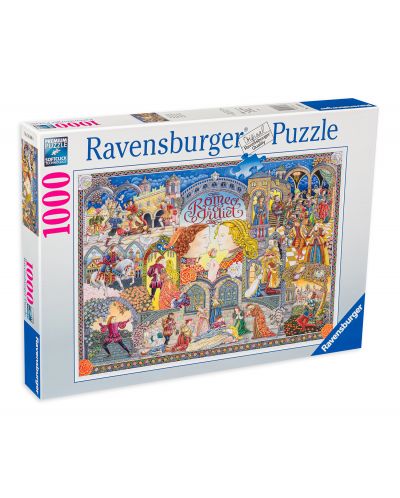 Slagalica Ravensburger od 1000 dijelova - Romeo i Julija - 1