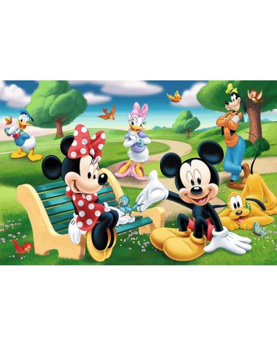 Puzzle Trefl od 24 XXL dijela - Mickey među prijateljima - 2