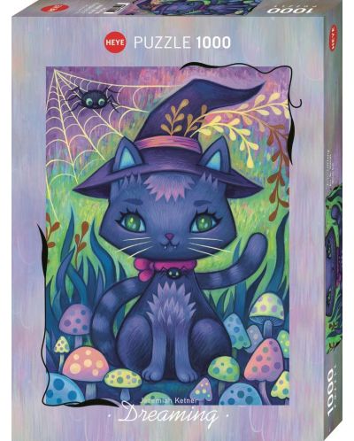 Slagalica Heye od 1000 dijelova - San mačke-vještice - 1