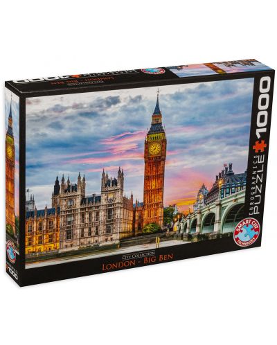 Slagalica Eurographics od 1000 dijelova – Big Ben, London - 1