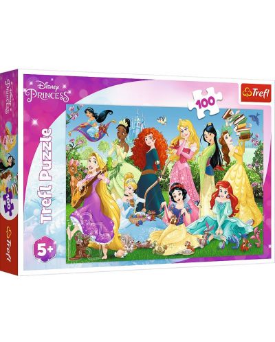 Puzzle Trefl od 100 dijelova - Princeze-čarobnjačke  - 1