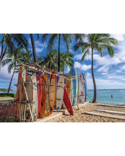 Slagalica Trefl od 1000 dijelova - Plaža Waikiki, Havaji - 2