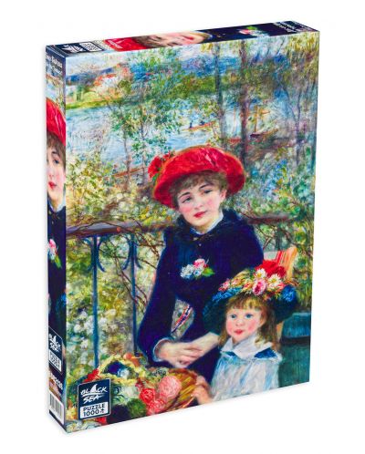 Slagalica Black Sea od 1000 dijelova - Dvije sestre na terasi, Pierre-Auguste Renoir - 1