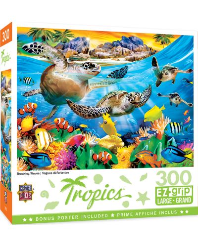 Puzzle Master Pieces od 300 XXL dijelova - Morske kornjače - 1