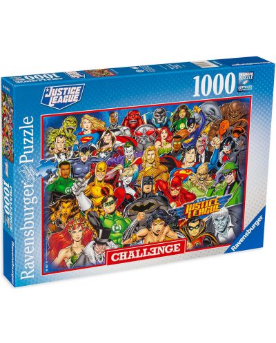 Slagalica Ravensburger od 1000 dijelova - DC Comics - 1