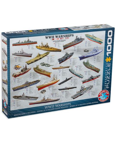Slagalica Eurographics od 1000 dijelova – Ratni brodovi Drugog svjetskog rata - 1