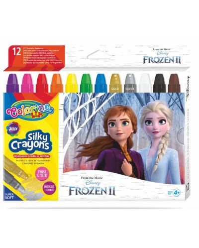 Pastele Colorino Disney - Frozen II Silky, 12 boja - 1