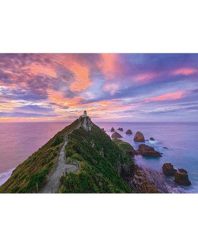 Slagalica Schmidt od 3000 dijelova - Svjetionik Nugget Point, Južni otok, Novi Zeland - 2